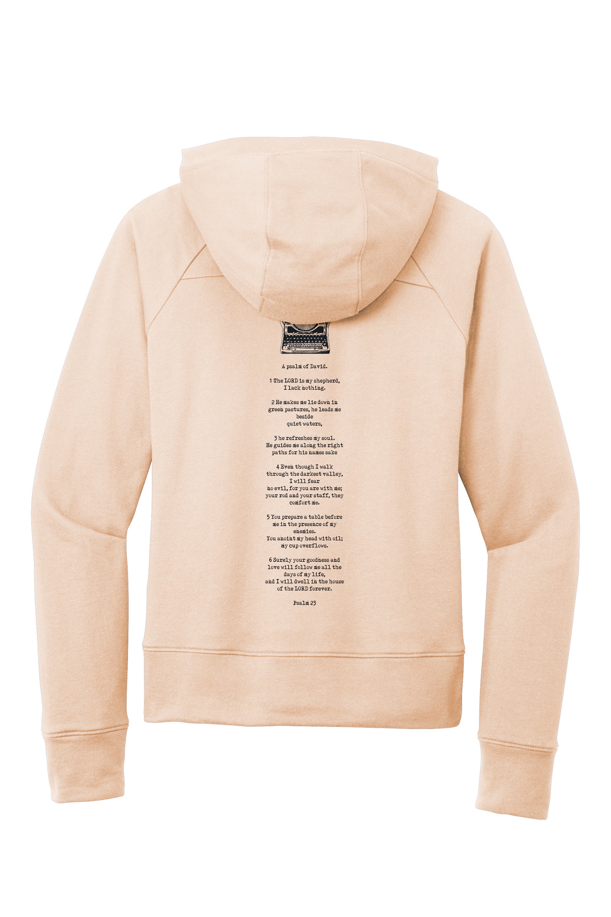 Psalm 23 Women's Lightweight Hoodie