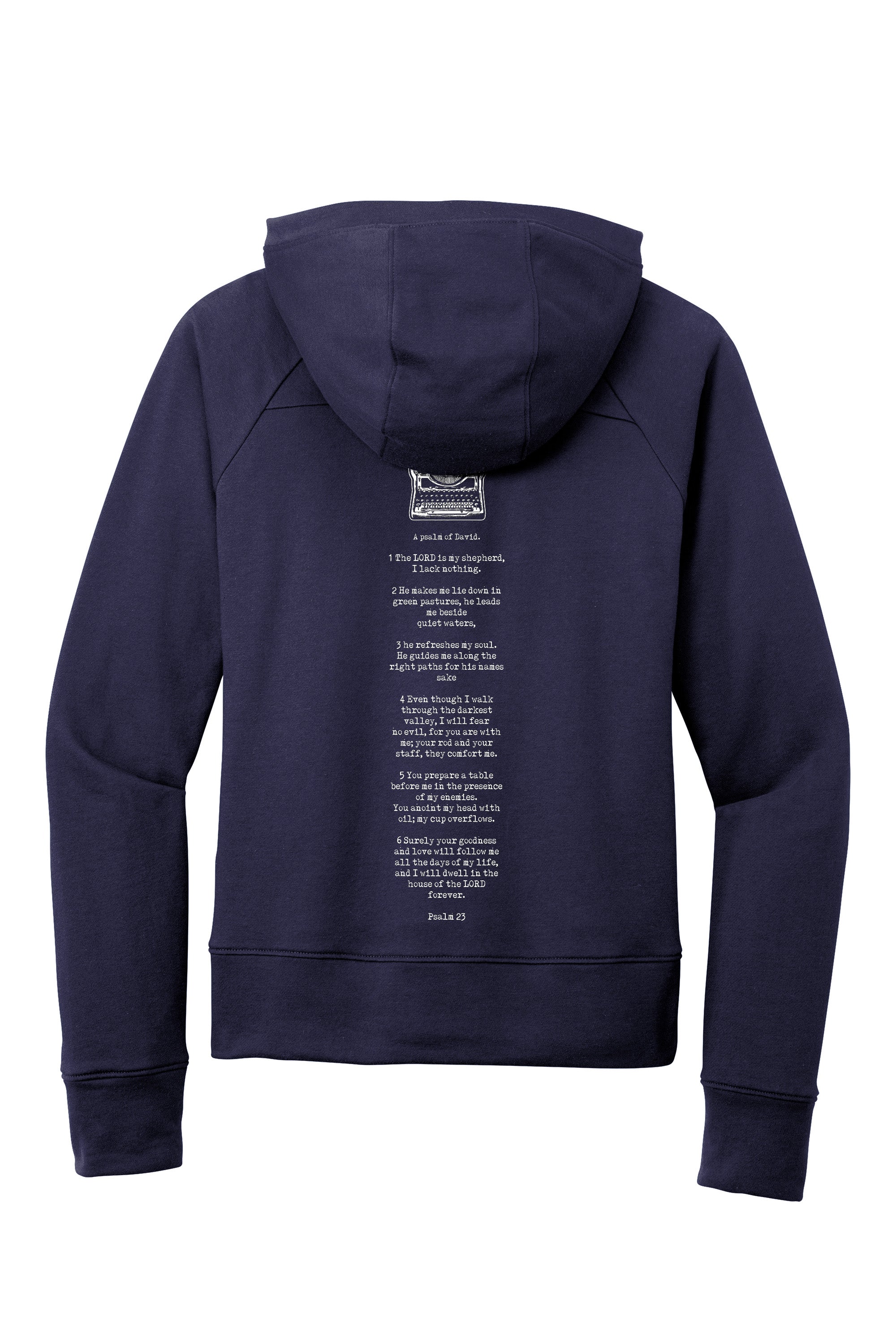 Psalm 23 Women's Lightweight Hoodie