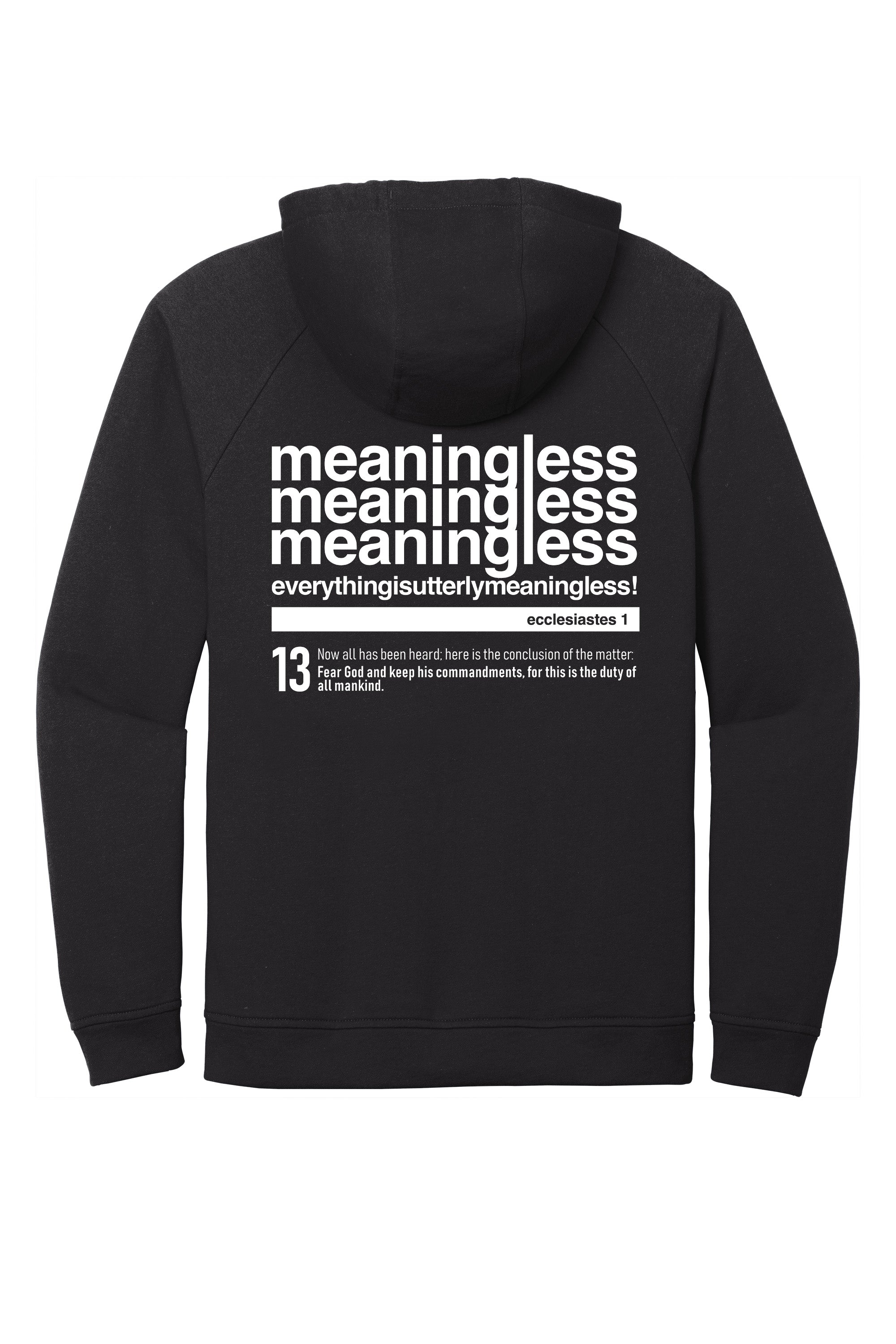 Meaningless 3 Men's Lightweight Hoodie