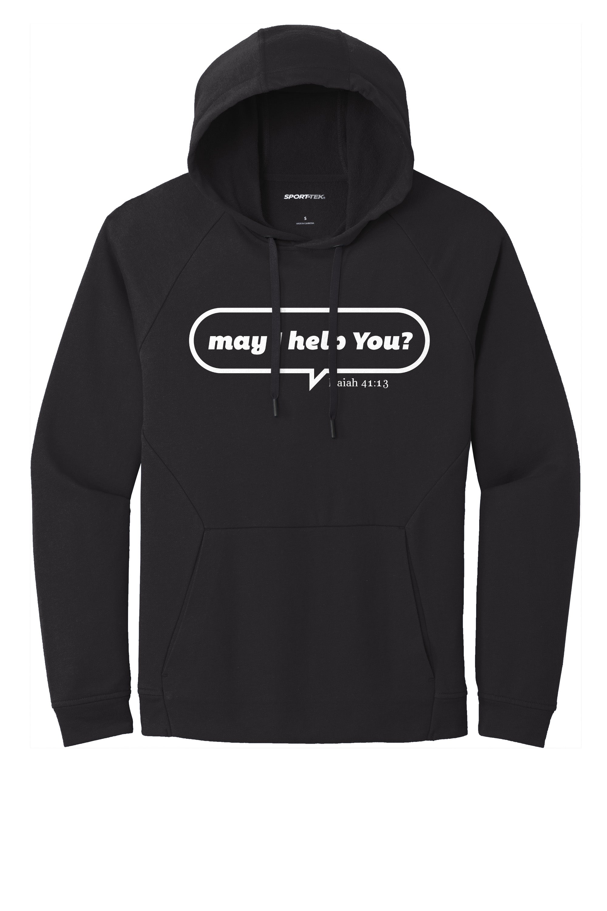 May I Help You Men's Lightweight Hoodie