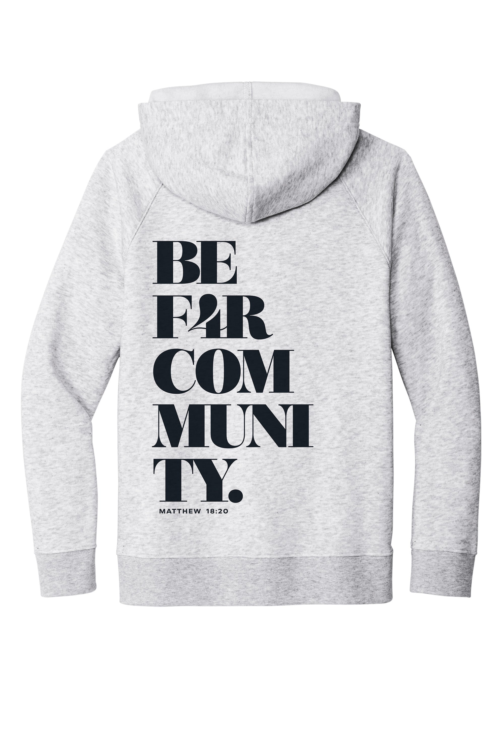 BE F4R Community 1 Youth Hoodie