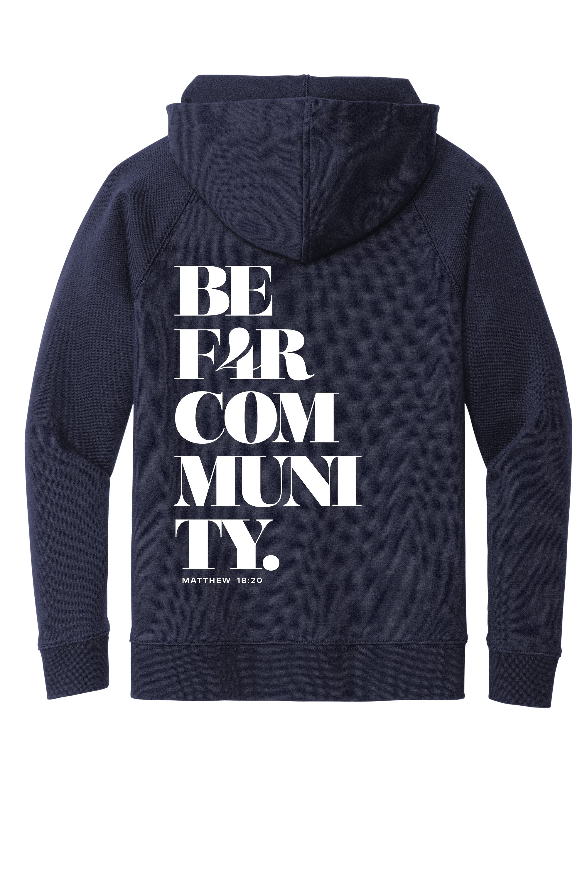 BE F4R Community 1 Youth Hoodie